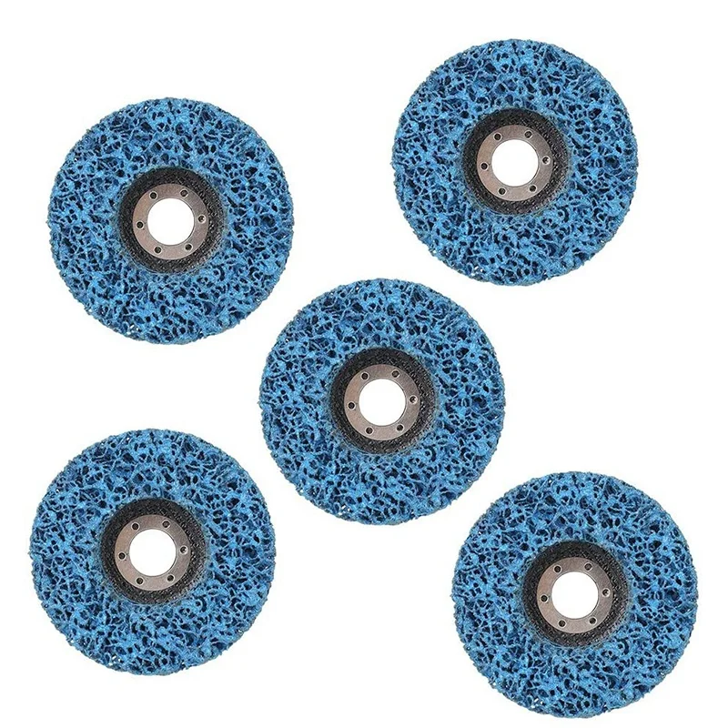 5Pcs 125mm Diameter Cleaning Strip Wheel Grinding Abrasive Disc for Angle Grinder Paint Rust Grinder Remover Tools 
5Pcs 125mm Diameter Cleaning Strip Wheel Grinding Abrasive Disc for Angle Grinder Paint Rust Grinder Remover Tools