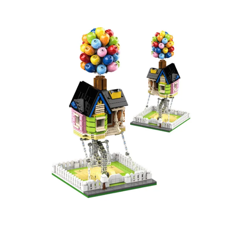 Balloon Flying House Building Blocks Tensegrity Sculptures Suspended Gravity Bricks House Model kids Toys Gift
Balloon Flying House Building Blocks Tensegrity Sculptures Suspended Gravity Bricks House Model kids Toys Gift