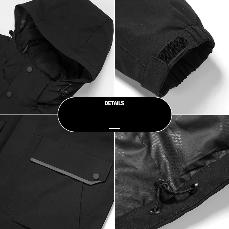 Men Women Winter Trekking Hiking Camping Skiing Climbing Waterproof Fishing Thermal Warm Down Liner 3 In 1 Outdoor Jackets
Men Women Winter Trekking Hiking Camping Skiing Climbing Waterproof Fishing Thermal Warm Down Liner 3 In 1 Outdoor Jackets