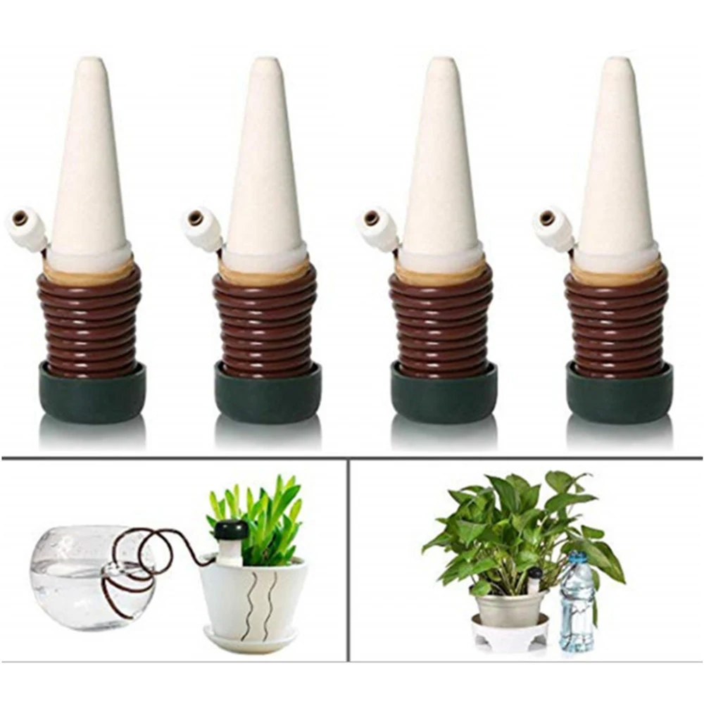 2/4Pcs Ceramic Self Watering Spikes Automatic Plant Drip Irrigation Water Stake For Garden Vegetable Garden Drip Watering System
2/4Pcs Ceramic Self Watering Spikes Automatic Plant Drip Irrigation Water Stake For Garden Vegetable Garden Drip Watering System