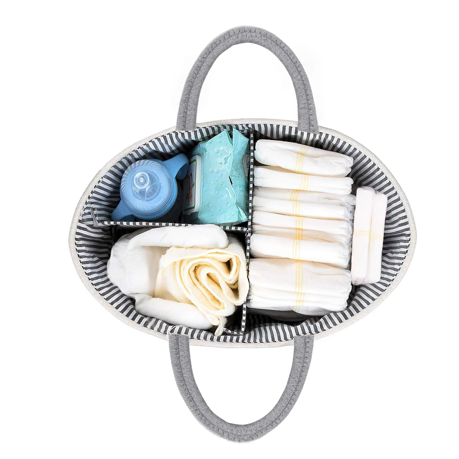 Storage Bin Infant Changing Organizer Nappy Basket Diaper Caddy Nursery Tote Portable Nursery Holder Pure Cotton Shopping Bag
Storage Bin Infant Changing Organizer Nappy Basket Diaper Caddy Nursery Tote Portable Nursery Holder Pure Cotton Shopping Bag