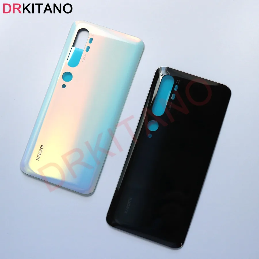 Задняя крышка батарейного отсека CC9 Pro для Xiaomi Mi Note 10 задний корпус стеклянная