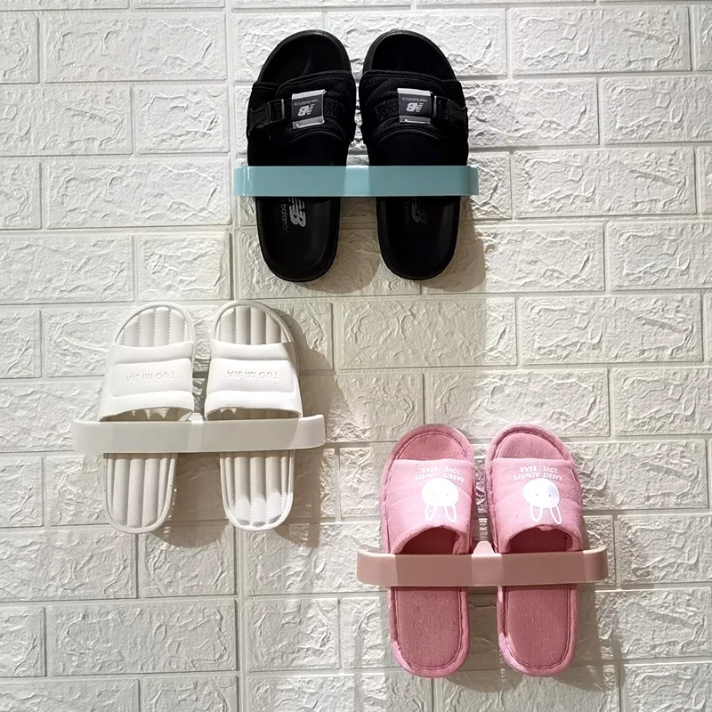 1 Pcs Bathroom Slippers Rack Wall-mounted Wall Shoe Storage Free Perforation Folding Toilet Shelf
1 Pcs Bathroom Slippers Rack Wall-mounted Wall Shoe Storage Free Perforation Folding Toilet Shelf