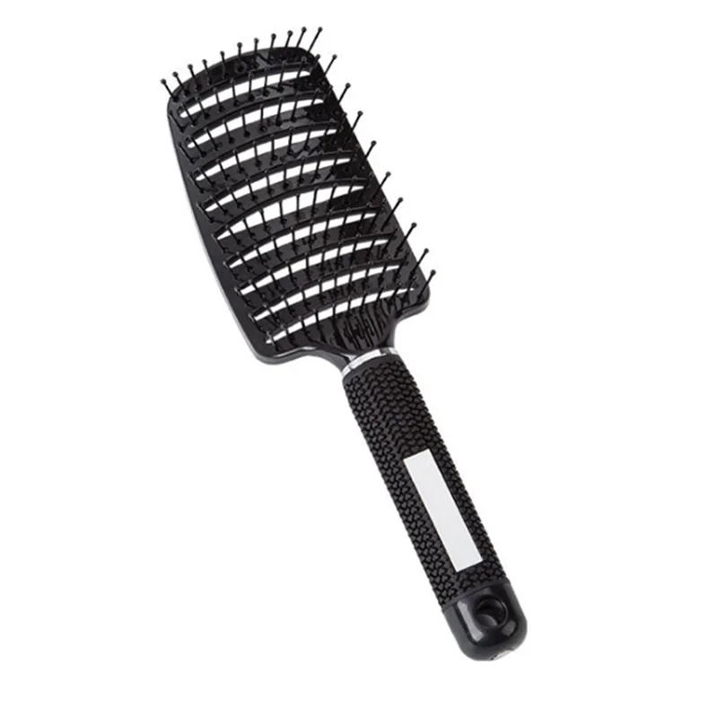 Salon Hair Brush Nylon Round Detangle Hairdresser Scalp Massage Comb Women Wet Curly Detangle Paddle Hair Styling Tool
Salon Hair Brush Nylon Round Detangle Hairdresser Scalp Massage Comb Women Wet Curly Detangle Paddle Hair Styling Tool