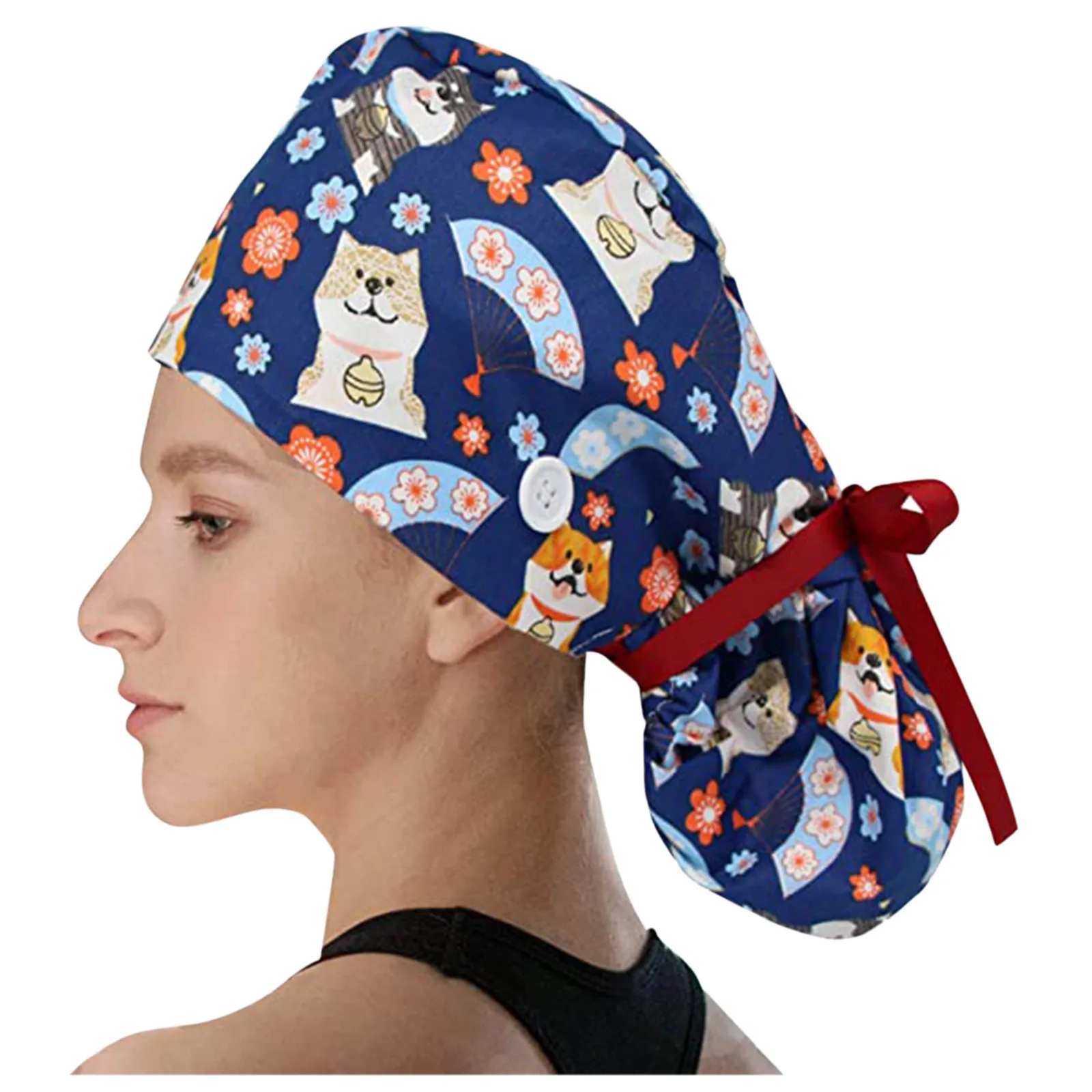 Gorro Enfermera Nurse Hat Scrubs Cap With Buttons Bouffant Hat With Sweatband Adjustable Womens And Mens 2021
Gorro Enfermera Nurse Hat Scrubs Cap With Buttons Bouffant Hat With Sweatband Adjustable Womens And Mens 2021