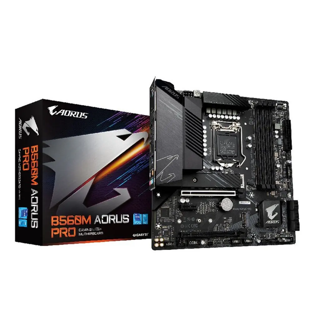 Панель памяти B560M, полностью совместимая двухсторонняя светильник памяти для настольного компьютера 
Панель памяти B560M, полностью совместимая двухсторонняя светильник памяти для настольного компьютера