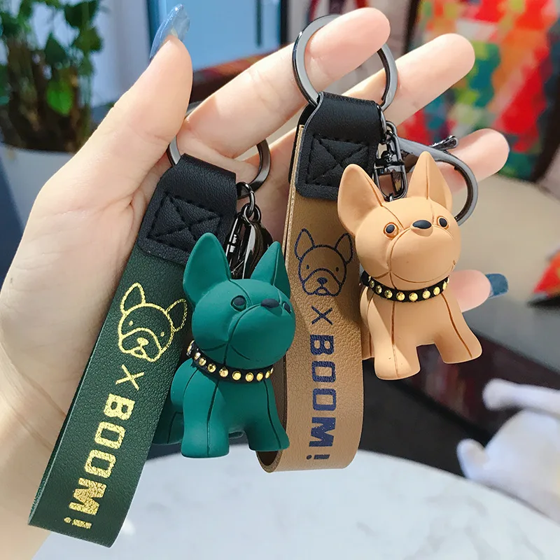 Cute Cartoon Panda French Bulldog Keychain PU Leather Animal Dog Keyring Holder Bag Charm Trinket Chaveiros Bag Accessories
Cute Cartoon Panda French Bulldog Keychain PU Leather Animal Dog Keyring Holder Bag Charm Trinket Chaveiros Bag Accessories