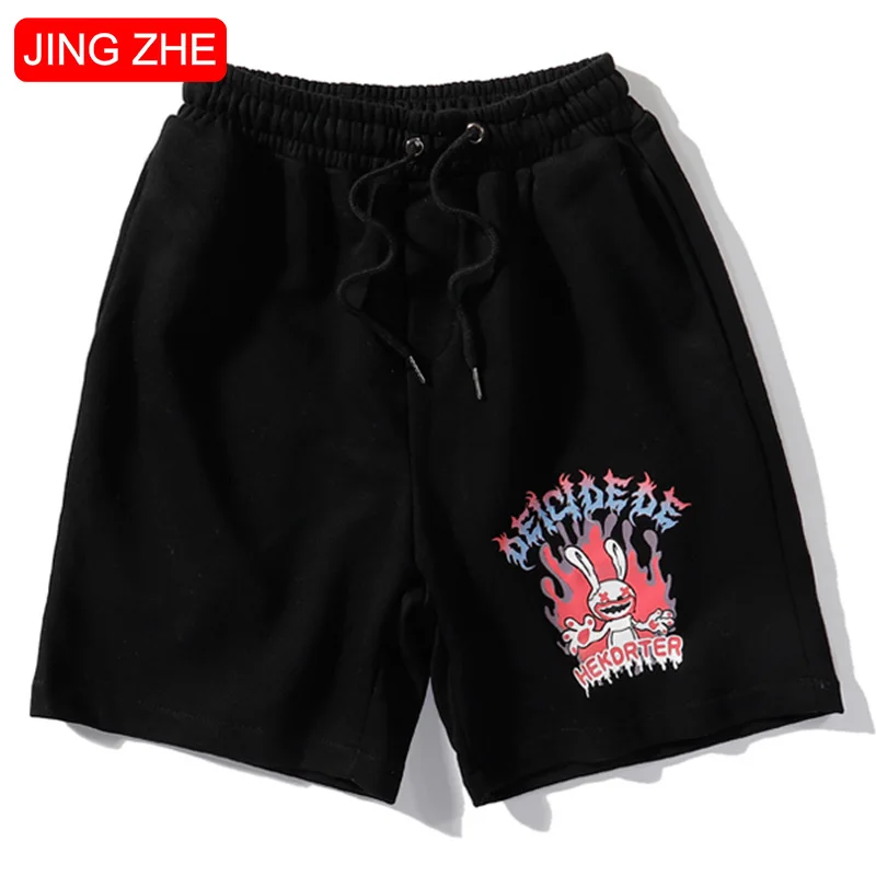 Shorts Men Cartoon Flame Rabbit Letter Printed Casual Shorts Elastic Waist Baggy High Street Harajuku Hip Hop Sweatpants Summer
Shorts Men Cartoon Flame Rabbit Letter Printed Casual Shorts Elastic Waist Baggy High Street Harajuku Hip Hop Sweatpants Summer
