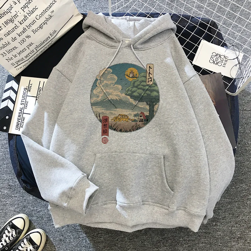 Kawaii Japanese Cartoon Totoro Hoodies Women Miyazaki Hayao Studio Ghibli Anime Streetwear Harajuku Unisex Sweatshirts Female
Kawaii Japanese Cartoon Totoro Hoodies Women Miyazaki Hayao Studio Ghibli Anime Streetwear Harajuku Unisex Sweatshirts Female