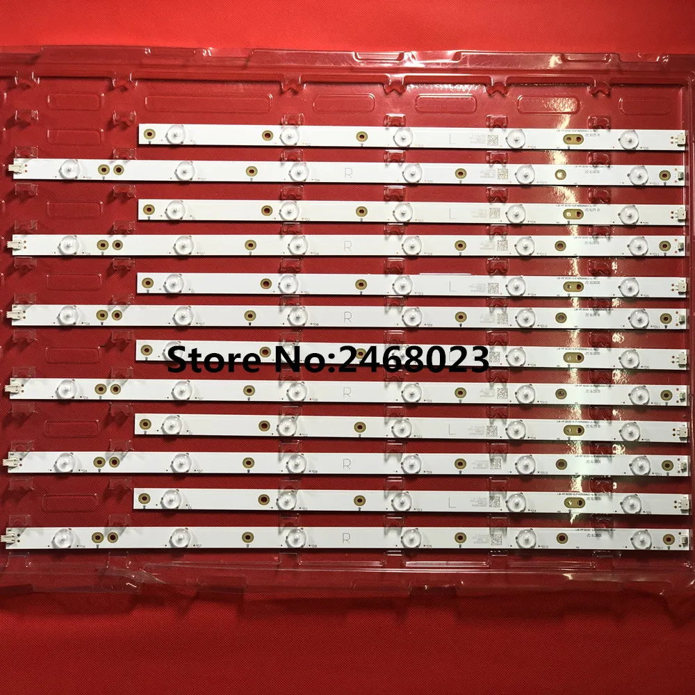 LED Backlight strip For AOC 50" TV LC-50LB261U 500TT26 500TT25 V5 50PFL6340/T3 LD50P03Q 500TT63 500TT42 500TT41 
LED Backlight strip For AOC 50" TV LC-50LB261U 500TT26 500TT25 V5 50PFL6340/T3 LD50P03Q 500TT63 500TT42 500TT41