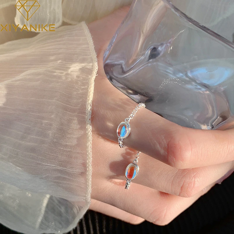 XIYANIKE Silver Color Colorful Round Bead Chain Drawstring Ring For Girls Trendy Sweet All-match Jewelry Gift Wholesale
XIYANIKE Silver Color Colorful Round Bead Chain Drawstring Ring For Girls Trendy Sweet All-match Jewelry Gift Wholesale