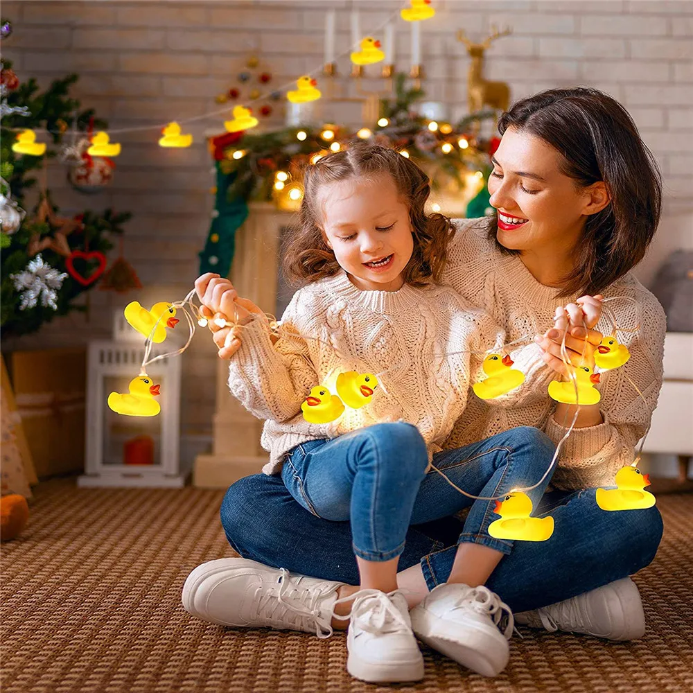 10Leds/20Leds Mini Yellow Duck LED String Light Glow Indoor Outdoor Xmas Wedding Party Battery Operated LED Fairy Light
10Leds/20Leds Mini Yellow Duck LED String Light Glow Indoor Outdoor Xmas Wedding Party Battery Operated LED Fairy Light
