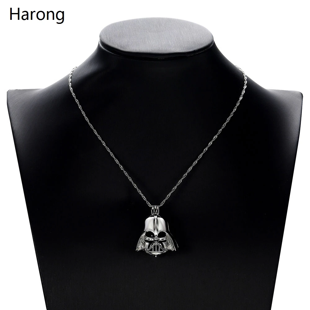 Darth Vader Pendant Necklace Locket Cage Beads Pearl Necklaces Jewelry Movie Cosplay Gift Accessories For Child Woman
Darth Vader Pendant Necklace Locket Cage Beads Pearl Necklaces Jewelry Movie Cosplay Gift Accessories For Child Woman