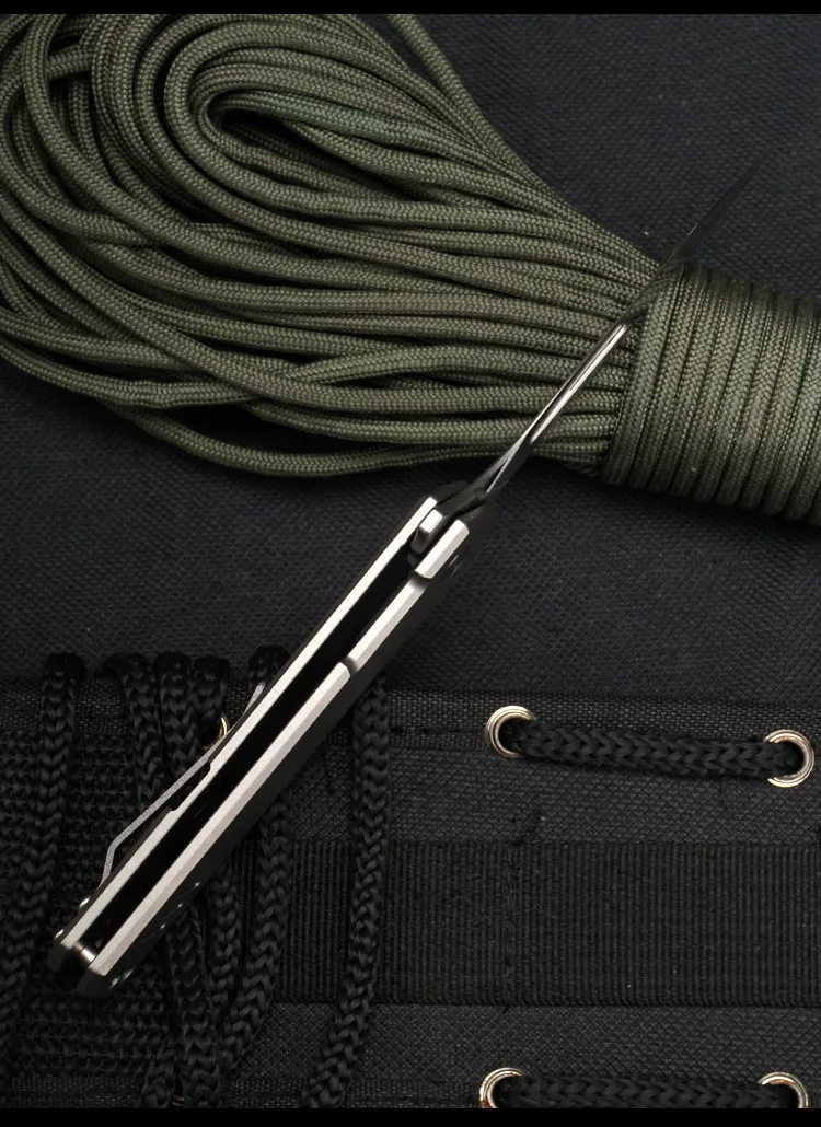Titanium Folding Pocket Knife Easy to Carry Mini Knives No. 60 Steel Blades Military Tactical Hunting Knife Outdoor Camping Tool
Titanium Folding Pocket Knife Easy to Carry Mini Knives No. 60 Steel Blades Military Tactical Hunting Knife Outdoor Camping Tool