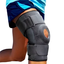 1pcs Knee Brace Protector Pad with Dual Metal Side Stabilizers Knee Support ACL MCL Meniscus Tear Arthritis Tendon Pain Relief