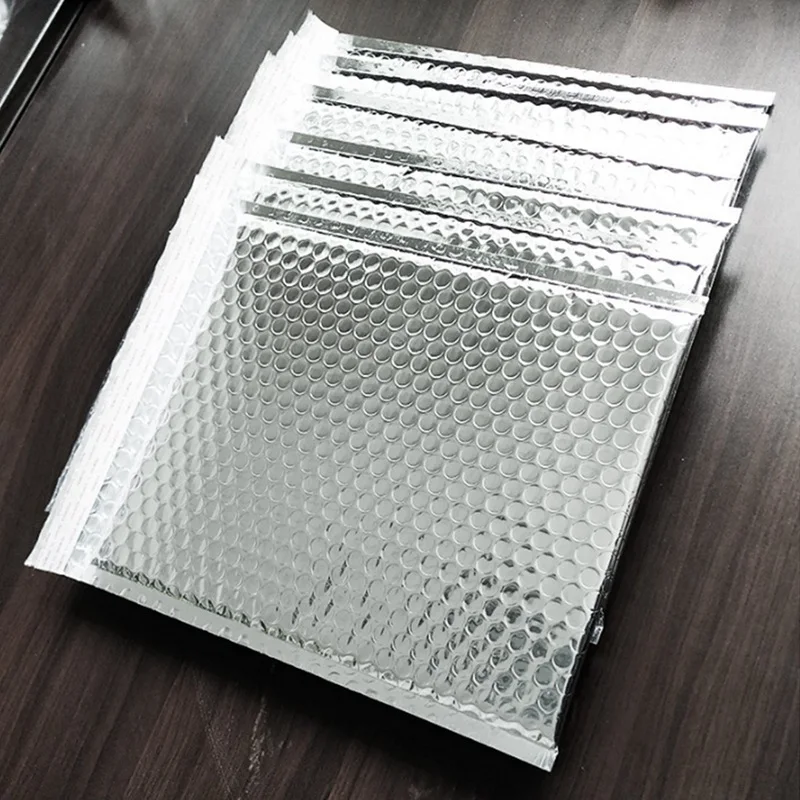 Bubble Shipping Mailing Bags Silver Bubble Mailers Padded Envelopes Multi Function Packaging Metallic Shipping Bags
Bubble Shipping Mailing Bags Silver Bubble Mailers Padded Envelopes Multi Function Packaging Metallic Shipping Bags