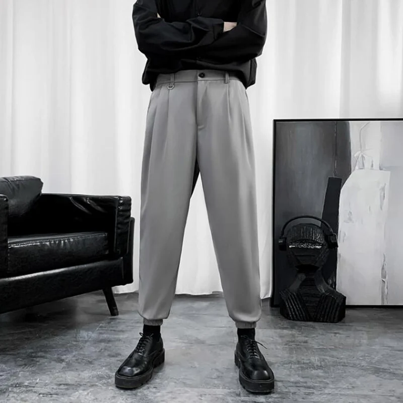 Casual Pants Men's Summer Tide Brand Fried Street Dark Black Loose Fall Feeling Bf Harem Pants Uniform Tie Feet Small Trousers
Casual Pants Men's Summer Tide Brand Fried Street Dark Black Loose Fall Feeling Bf Harem Pants Uniform Tie Feet Small Trousers