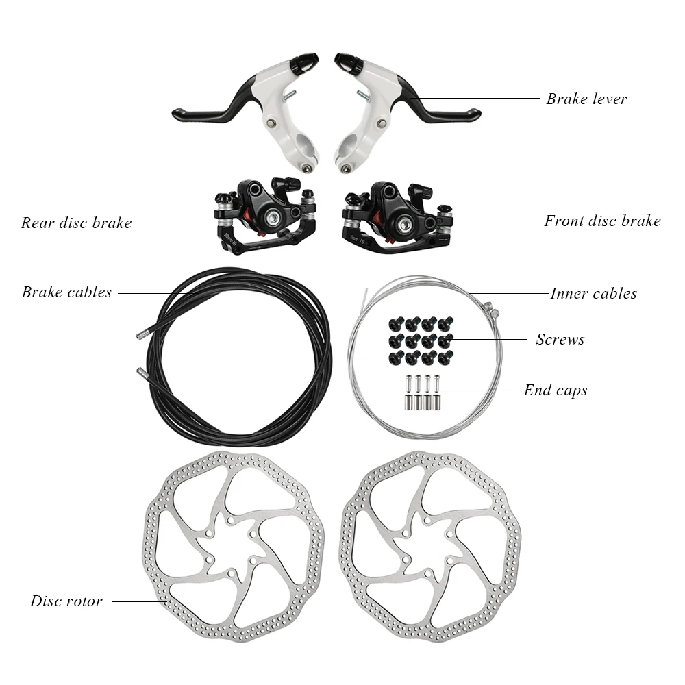 MTB Bike Disc Left Right Brake Kit Hand Brake Lever Shifter Derailleur Cable Shift Inner Wire Set Clamp Bike Brake Update
MTB Bike Disc Left Right Brake Kit Hand Brake Lever Shifter Derailleur Cable Shift Inner Wire Set Clamp Bike Brake Update