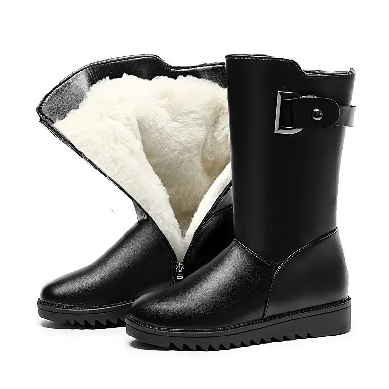 New Women Boots Winter Shoes Mid-tube Boots New Mother Boots Flat-bottomed Cotton Boots Comfortable Women Shoes Zapatos De Muje
New Women Boots Winter Shoes Mid-tube Boots New Mother Boots Flat-bottomed Cotton Boots Comfortable Women Shoes Zapatos De Muje