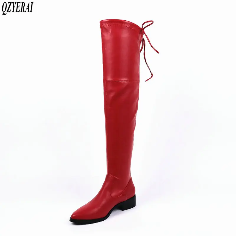 The new winter women shoes Over knee boots stretch Thigh boots sexy Female boots Size 34-43 
The new winter women shoes Over knee boots stretch Thigh boots sexy Female boots Size 34-43