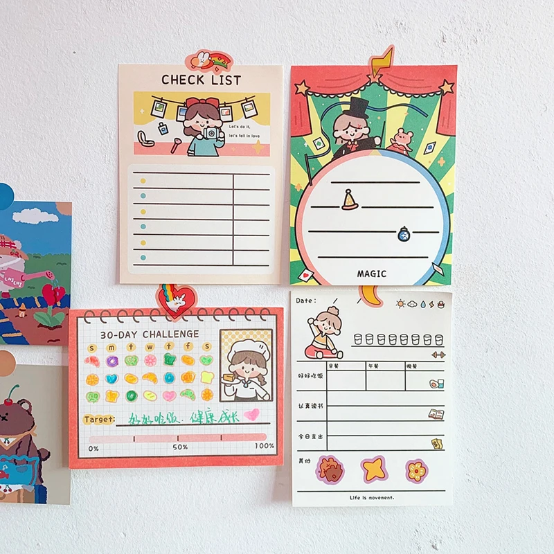 50 Sheets Cartoon Couples Memo Pad Student Diary Stationery Plan Paper Can Tear Small Notebook Notebook Office & School Supplies
50 Sheets Cartoon Couples Memo Pad Student Diary Stationery Plan Paper Can Tear Small Notebook Notebook Office & School Supplies