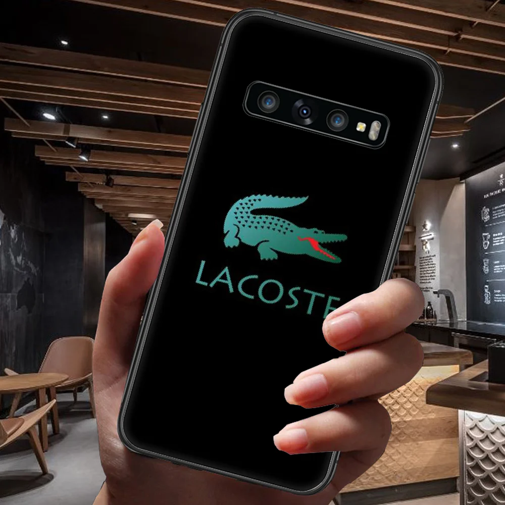 France luxury Brand Lacoete Phone Case For Samsung Galaxy Note S 8 9 10 20 Plus E Lite Uitra black Shell Silicone Prime 3D Etui
France luxury Brand Lacoete Phone Case For Samsung Galaxy Note S 8 9 10 20 Plus E Lite Uitra black Shell Silicone Prime 3D Etui