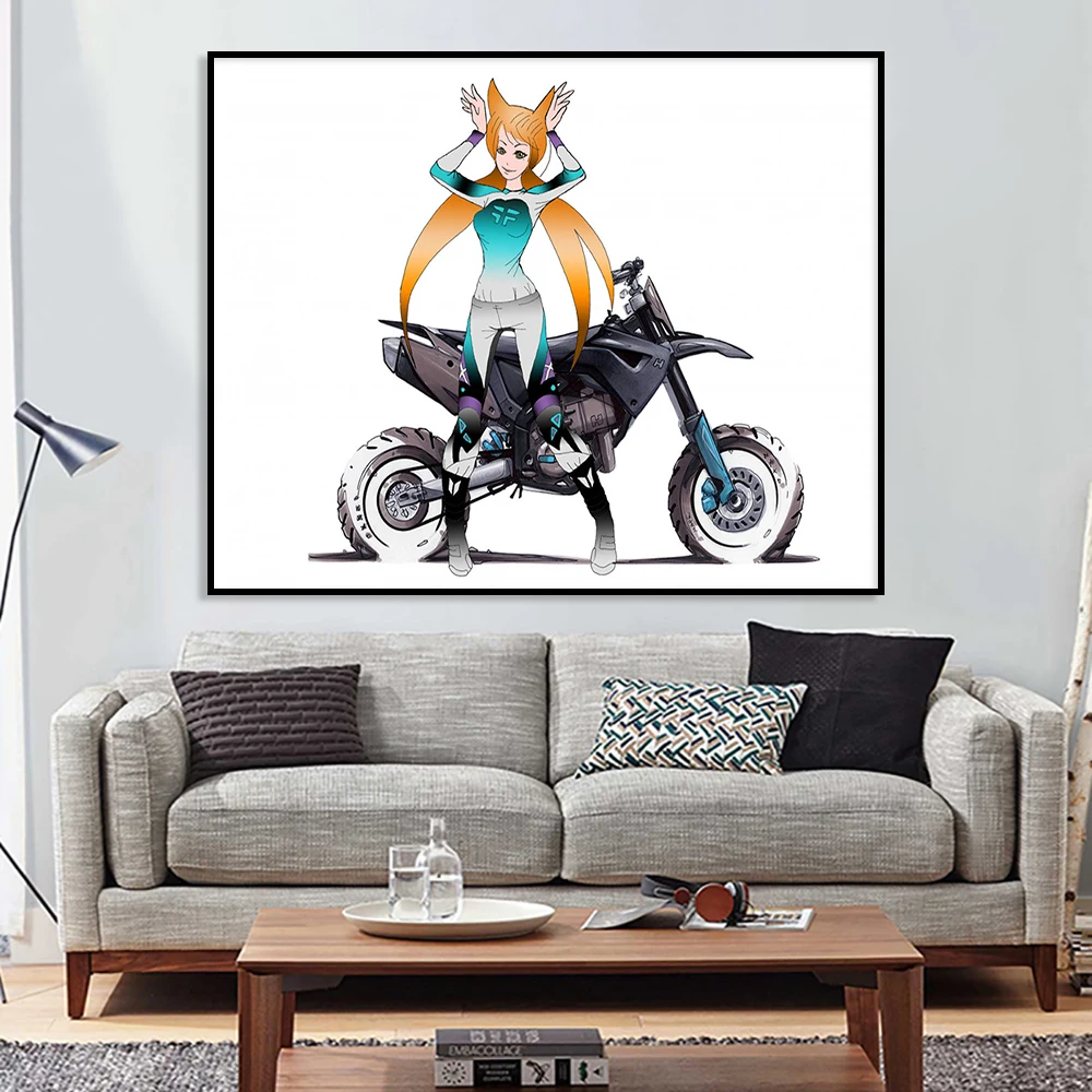 HD Wall Artwork Picture Prints Poster Home Decoration Cartoon Animation Locomotive Girl Canvas Paintings Modular For Living Room
HD Wall Artwork Picture Prints Poster Home Decoration Cartoon Animation Locomotive Girl Canvas Paintings Modular For Living Room