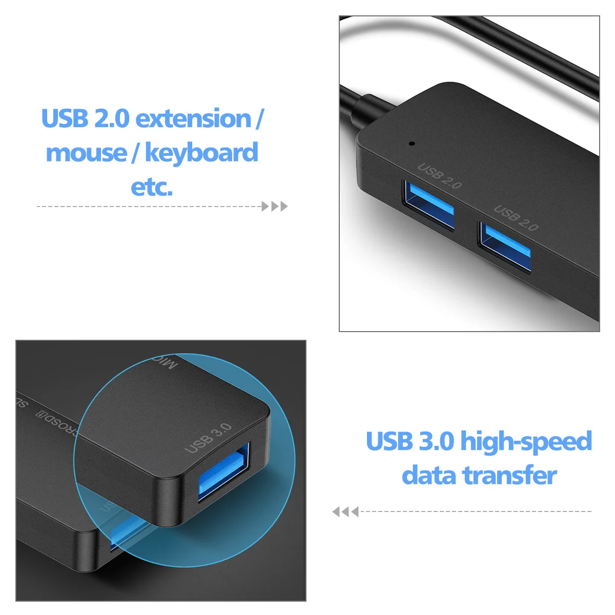USB-концентратор SeynLi для Macbook m1 air imac Xiaomi | Компьютеры и офис