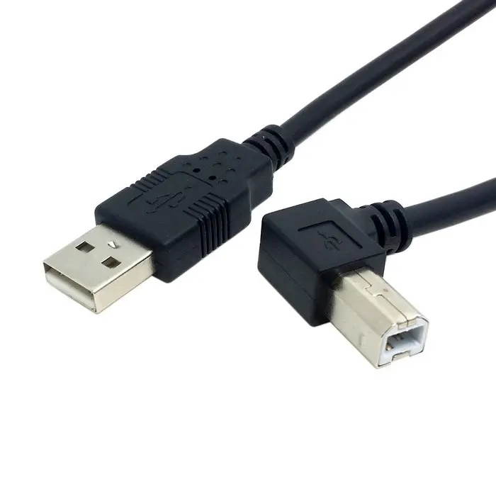 200cm USB2.0 A male to 90 Degree Right angled USB2.0 B male printer cable for printer scaner & hardisk
200cm USB2.0 A male to 90 Degree Right angled USB2.0 B male printer cable for printer scaner & hardisk