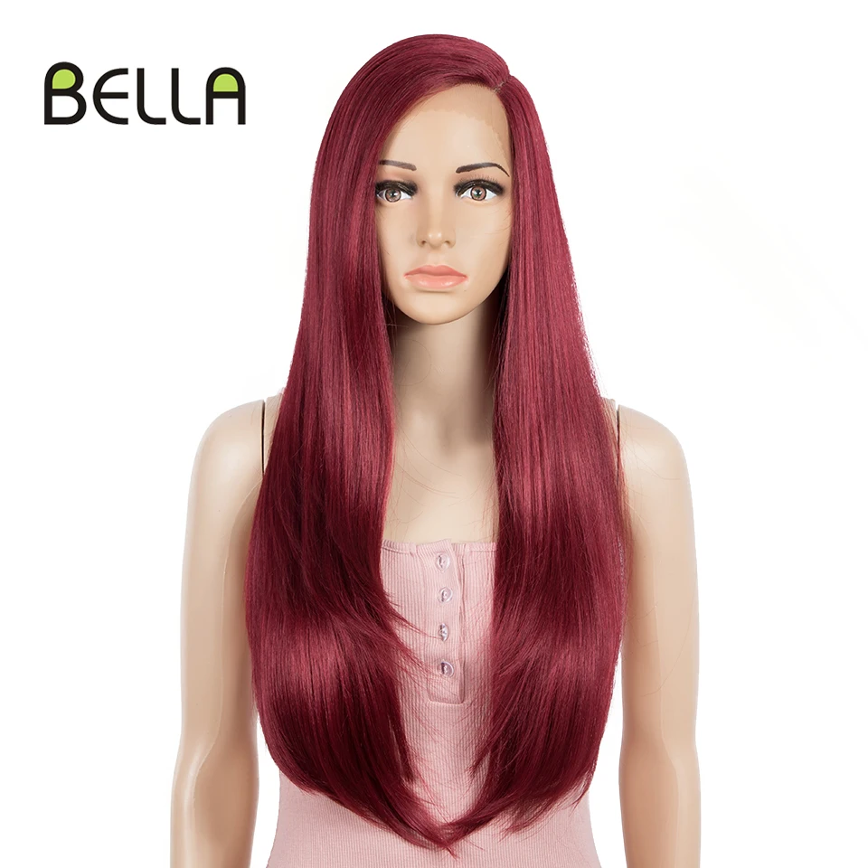 Bella Straight Wig Synthetic Lace Wig Burgundy Red 30 Inch Long Straight Hair Lace Red Pink Side Part Wigs For Women Cosplay
Bella Straight Wig Synthetic Lace Wig Burgundy Red 30 Inch Long Straight Hair Lace Red Pink Side Part Wigs For Women Cosplay