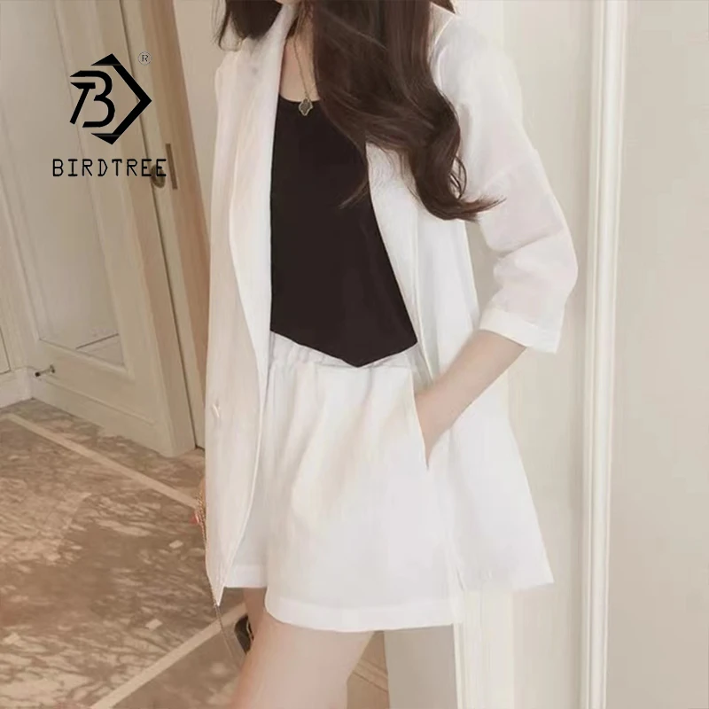 Летние тонкие повседневные короткие брючные костюмы, комплект из 2 предметов размера плюс 4XL, женские костюмы на одной пуговице с карманами, ...
Летние тонкие повседневные короткие брючные костюмы, комплект из 2 предметов размера плюс 4XL, женские костюмы на одной пуговице с карманами, ...