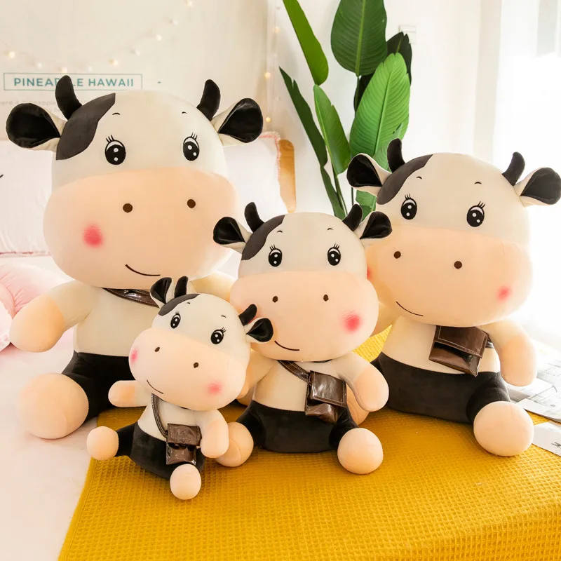 30-50cm Cute Cattle Plush Kids Toy Cartoon Soft Cow Plush Toys Stuffed Animal Doll Cow Toy for Children Kids Lovely Gift
30-50cm Cute Cattle Plush Kids Toy Cartoon Soft Cow Plush Toys Stuffed Animal Doll Cow Toy for Children Kids Lovely Gift