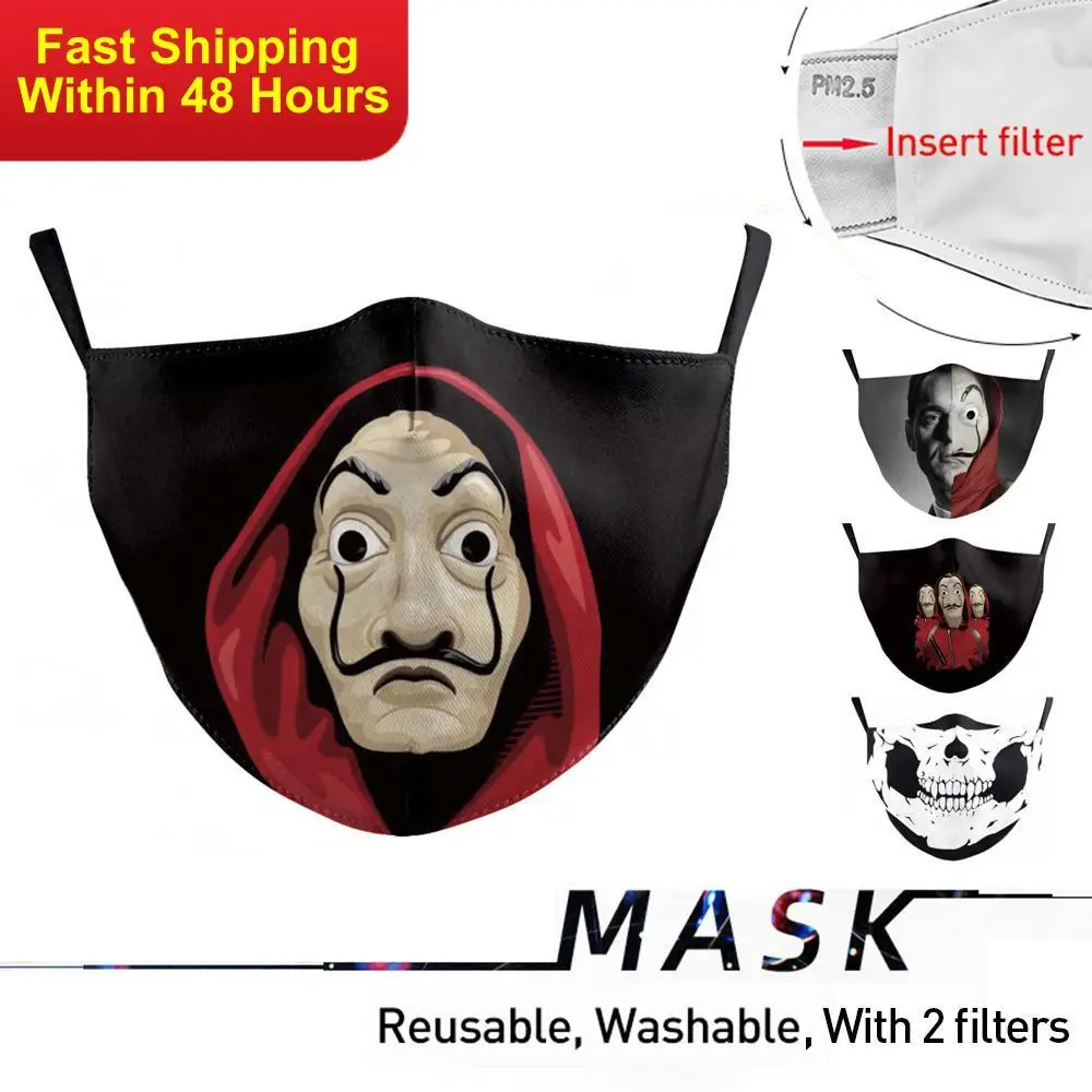 Zawaland Adult Fashion Printing Mouth Mask Reusable Face Masks Anti Pollution Mouth-muffle Washable Adjustable
Zawaland Adult Fashion Printing Mouth Mask Reusable Face Masks Anti Pollution Mouth-muffle Washable Adjustable