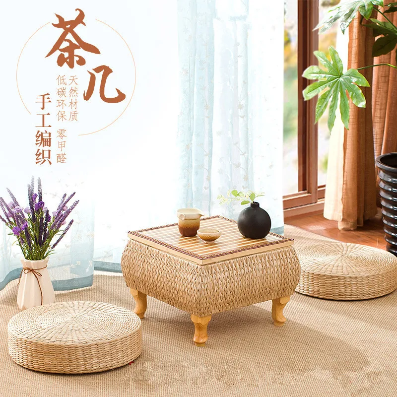 Japanese rattan coffe table tatami futon tea table minimalist bed side table small table for bedroom living room bedside table
Japanese rattan coffe table tatami futon tea table minimalist bed side table small table for bedroom living room bedside table