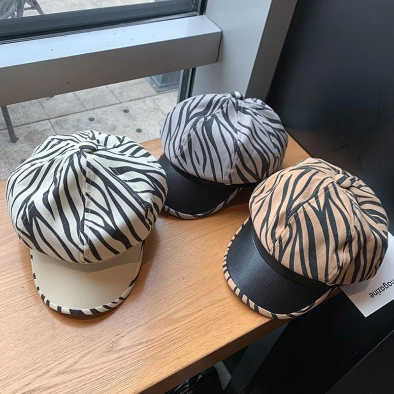 Модный Стразы ZebraPattern берет Досуг Британский ретро художник восьмиугольный шляпа
Модный Стразы ZebraPattern берет Досуг Британский ретро художник восьмиугольный шляпа