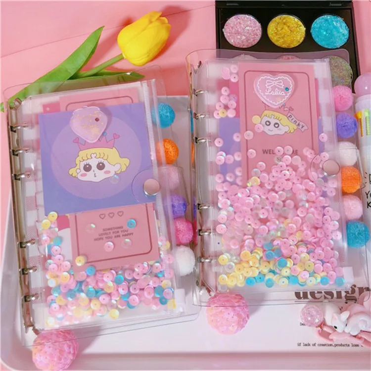 A6 Kawaii записная книжка для девочек студенческий дневник креативный мультфильм