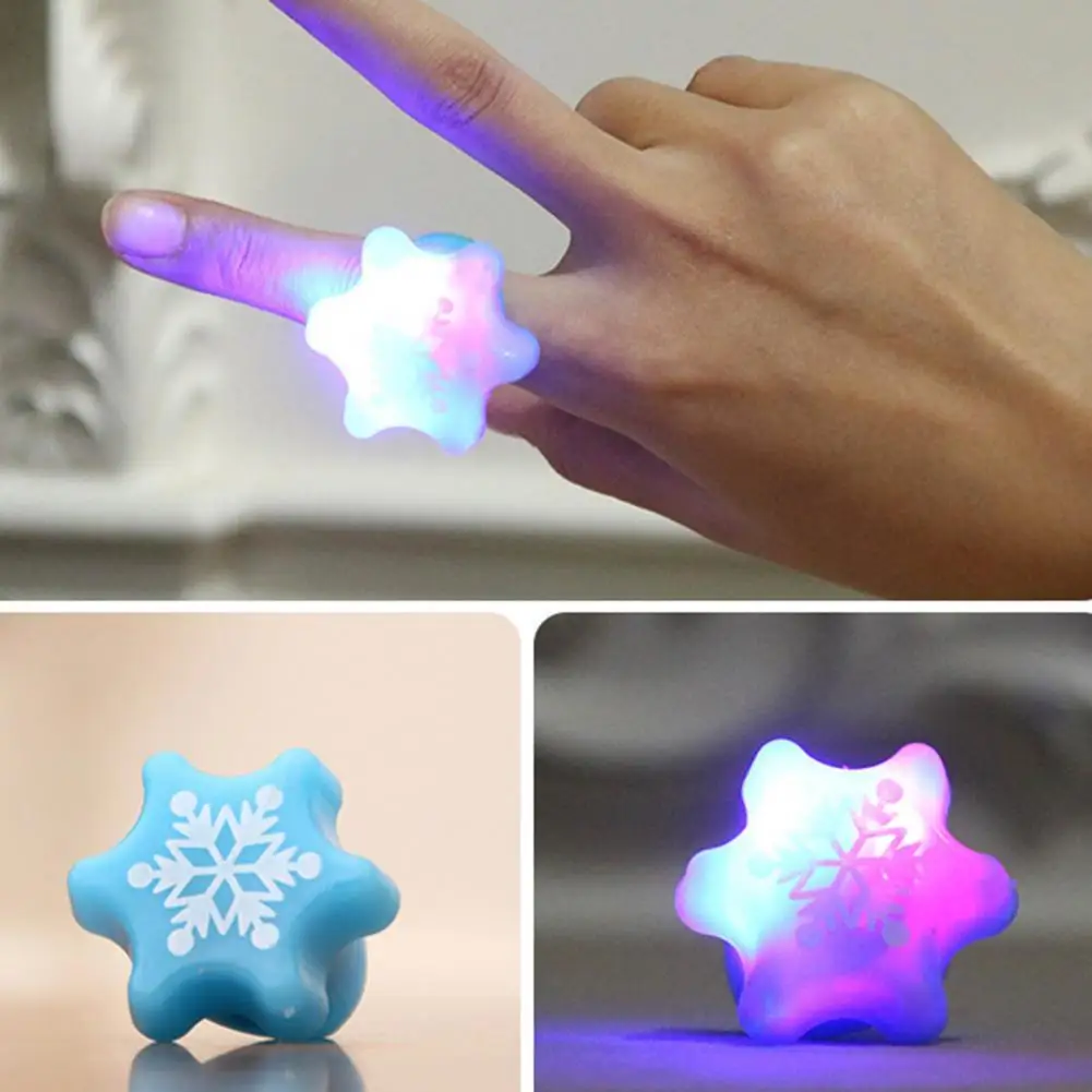 Christmas Party Finger Light Santa Claus Snowflake Snowman Xmas Tree Glowing Ring Kids Decor Toy Gift Party Supplies
Christmas Party Finger Light Santa Claus Snowflake Snowman Xmas Tree Glowing Ring Kids Decor Toy Gift Party Supplies