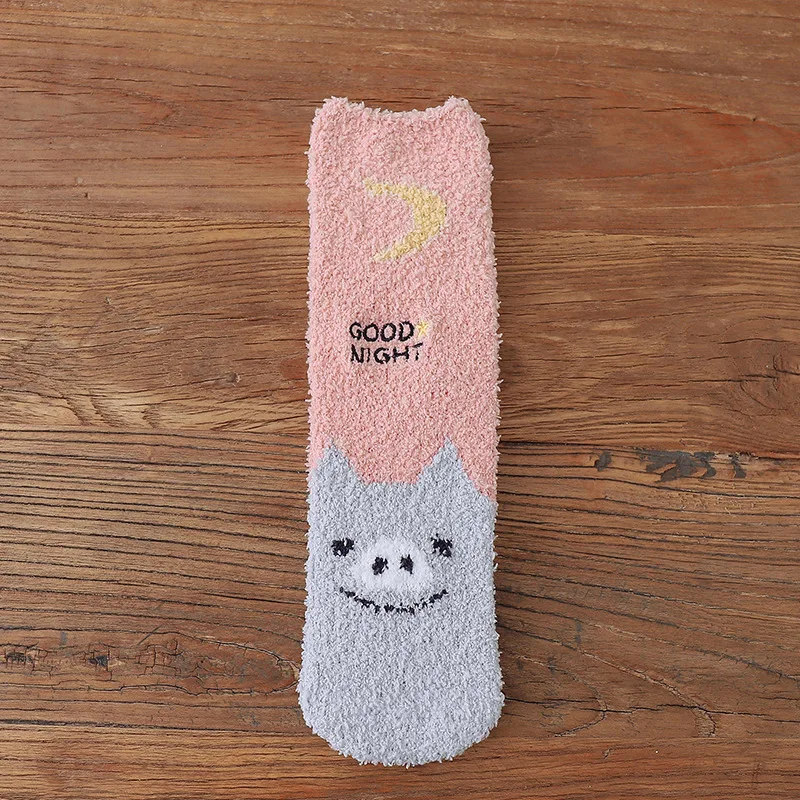 Casual Women's Thick Warm Socks Woman Girl's Kawaii Cartoon Socks Sleep Floor Socks Colorful Socks Winter Sox EU 35-43 Size
Casual Women's Thick Warm Socks Woman Girl's Kawaii Cartoon Socks Sleep Floor Socks Colorful Socks Winter Sox EU 35-43 Size