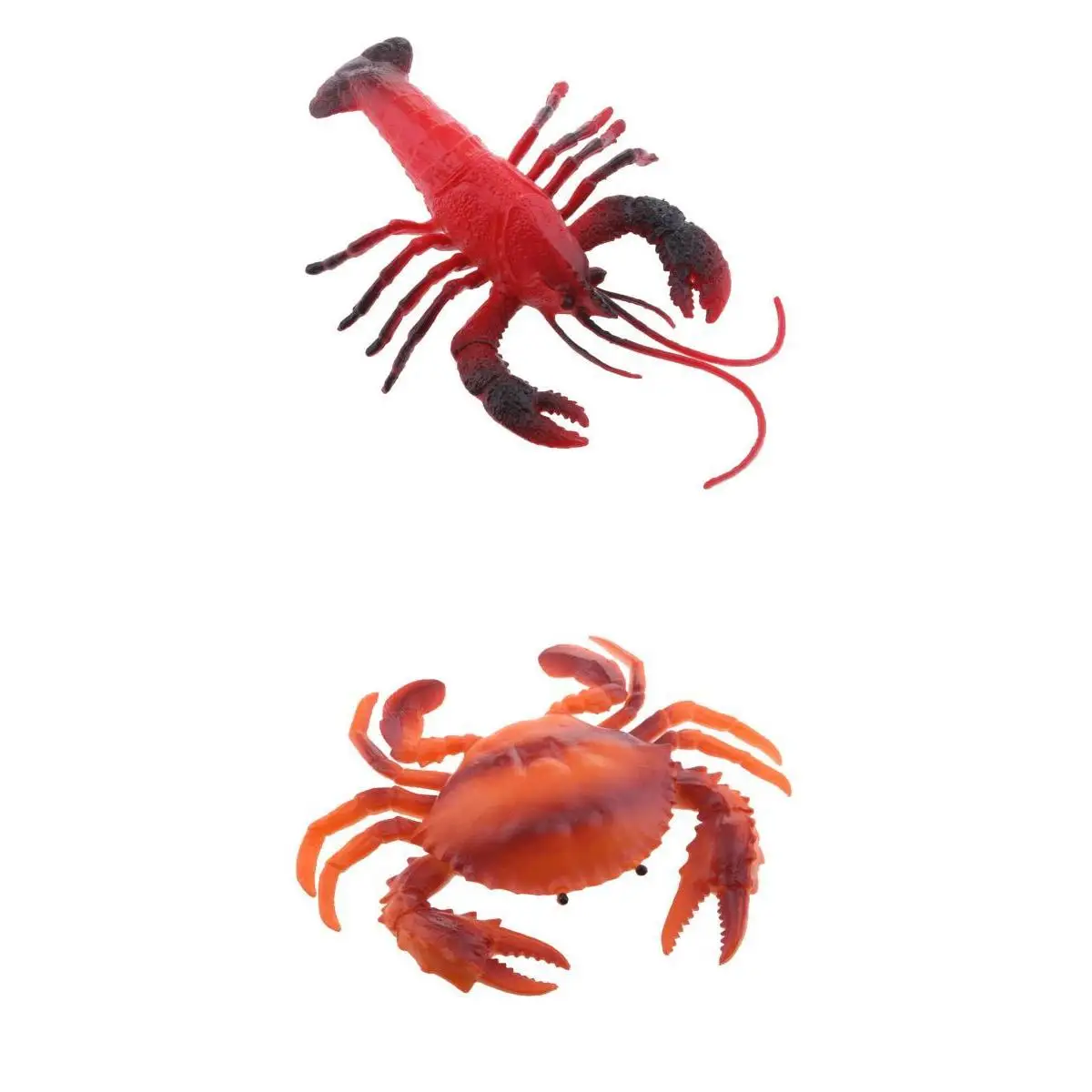 2 x Lobster & Crab Artificial Marine Animal Statue Fits for Lawn Ornament/Teaching Shows/ Photo Prop
2 x Lobster & Crab Artificial Marine Animal Statue Fits for Lawn Ornament/Teaching Shows/ Photo Prop