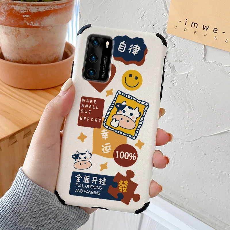 Fortune Bull Phone Case For Huawei P40 P30 P20 Pro Lite Mate 40 30 20 Pro lite 20X Y7a P Smart 2021 Lambskin Cover
Fortune Bull Phone Case For Huawei P40 P30 P20 Pro Lite Mate 40 30 20 Pro lite 20X Y7a P Smart 2021 Lambskin Cover