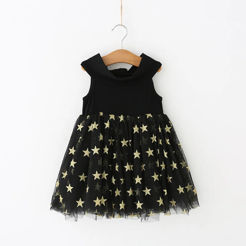 Baby Five-Pointed Star Dress 2020 Summer New Girls' Clothing Children's Mesh Dress
Baby Five-Pointed Star Dress 2020 Summer New Girls' Clothing Children's Mesh Dress