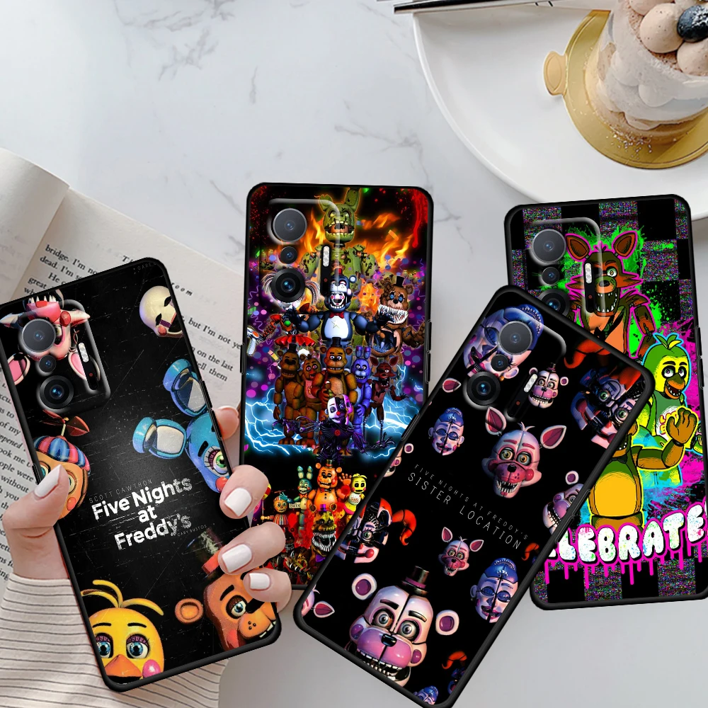 Fnaf Animatronics Soft Shockproof Black Phone Case For Xiaomi Mi 11T Pro 11 10 Ultra Lite 11i 10i 10S 5G Cover
Fnaf Animatronics Soft Shockproof Black Phone Case For Xiaomi Mi 11T Pro 11 10 Ultra Lite 11i 10i 10S 5G Cover
