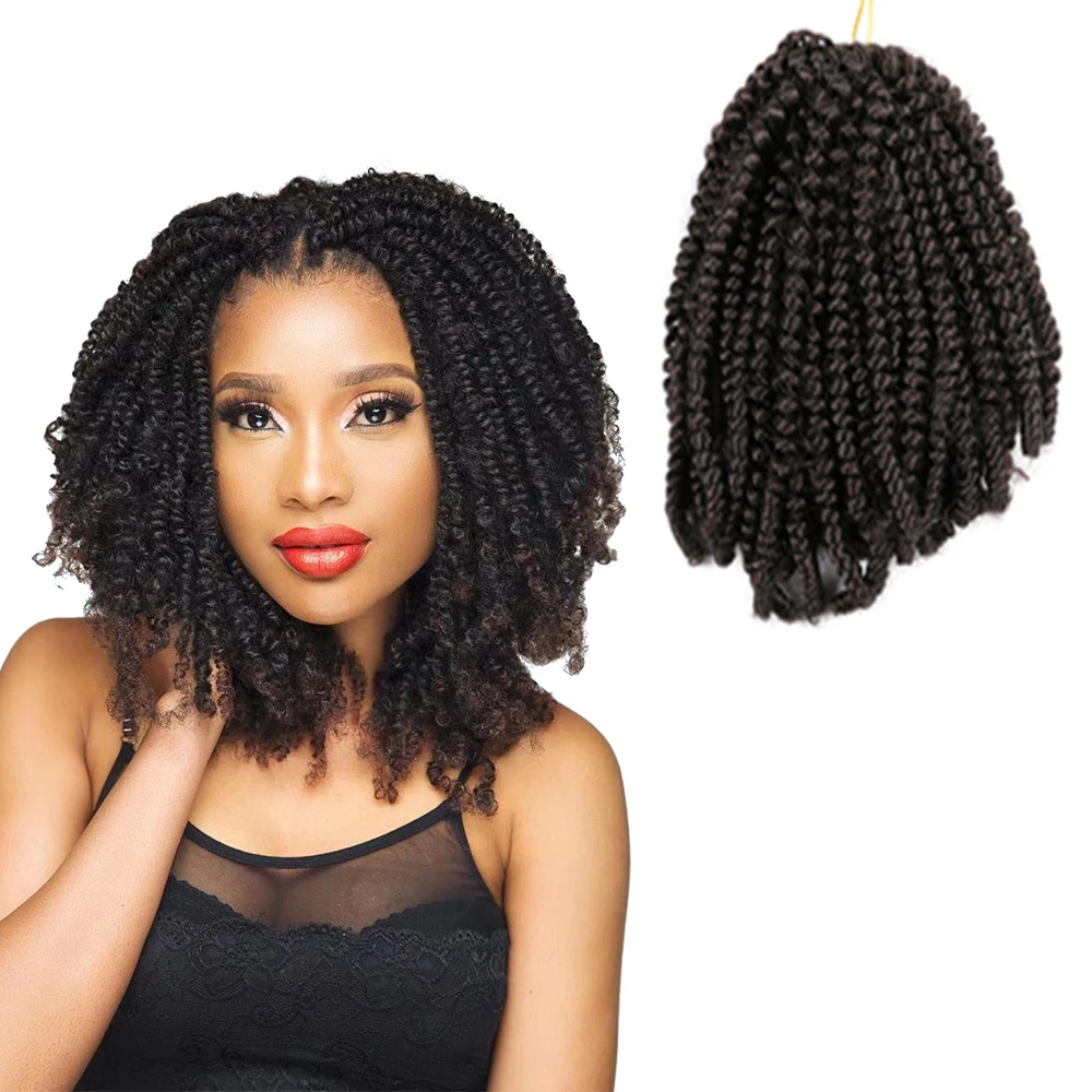 Natifah Hair Extensions Synthetic Crochet Hair Spring Twist 8 Inch 100g Crochet Braiding Hair Pre Stretched Ombre Passion Twist
Natifah Hair Extensions Synthetic Crochet Hair Spring Twist 8 Inch 100g Crochet Braiding Hair Pre Stretched Ombre Passion Twist