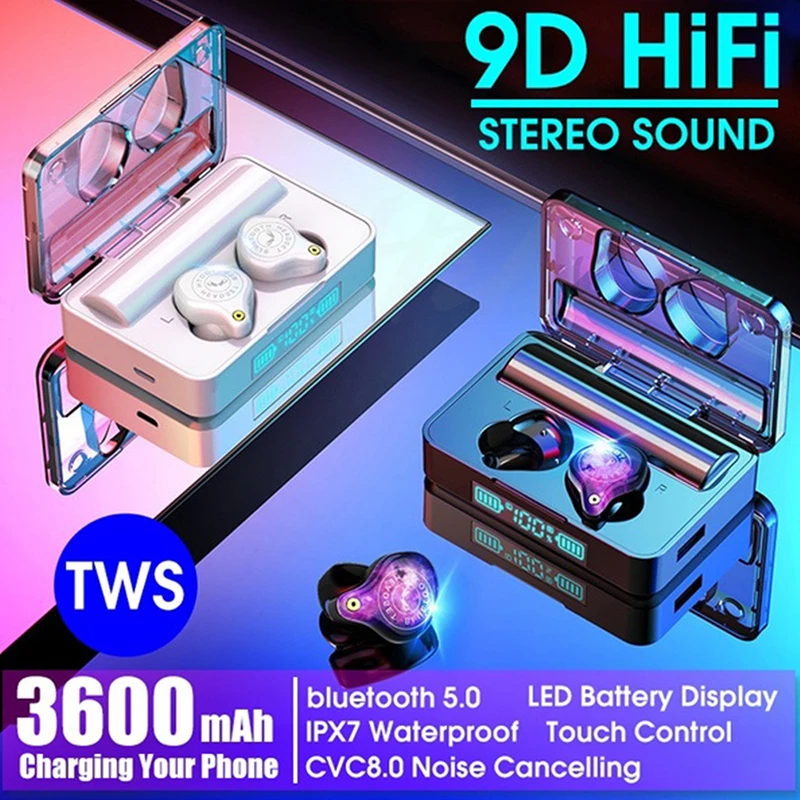 mini earbuds wireless bluetooth headset TWS 5.0 IPX7 waterproof 3600mAh Charging case earphones for iphone huawei xiaomi
mini earbuds wireless bluetooth headset TWS 5.0 IPX7 waterproof 3600mAh Charging case earphones for iphone huawei xiaomi