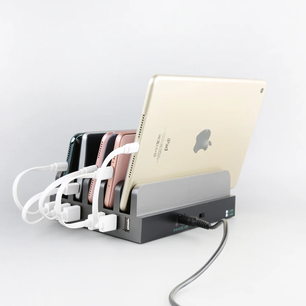 Sipolar 6-port USB Charger Charging Station for Multiple Device Adjustable Dividers Cell phone Tablets Charging Station Locker
Sipolar 6-port USB Charger Charging Station for Multiple Device Adjustable Dividers Cell phone Tablets Charging Station Locker