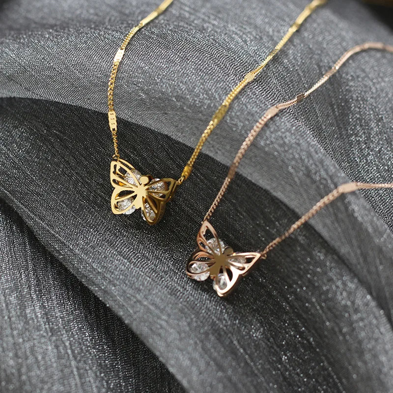 Amaiyllis 18K Gold Zircon Animal Butterfly Clavicle Chain Necklace Pendants Gold Long Necklace For Female Jewelry
Amaiyllis 18K Gold Zircon Animal Butterfly Clavicle Chain Necklace Pendants Gold Long Necklace For Female Jewelry