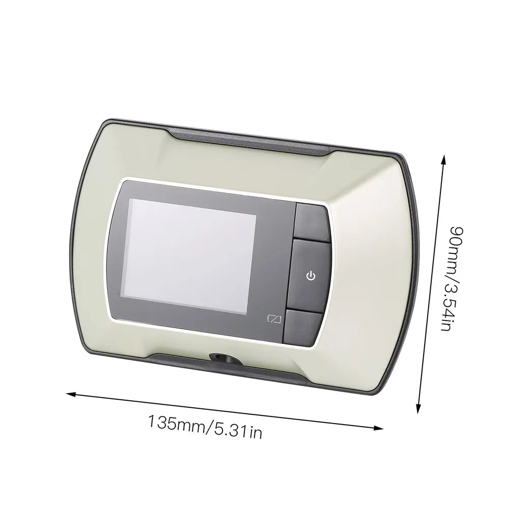 High Resolution 2.4" Video-eye Visual Monitor 100 Degree View Angle Wireless Door Peephole Camera White Video Peephole
High Resolution 2.4" Video-eye Visual Monitor 100 Degree View Angle Wireless Door Peephole Camera White Video Peephole