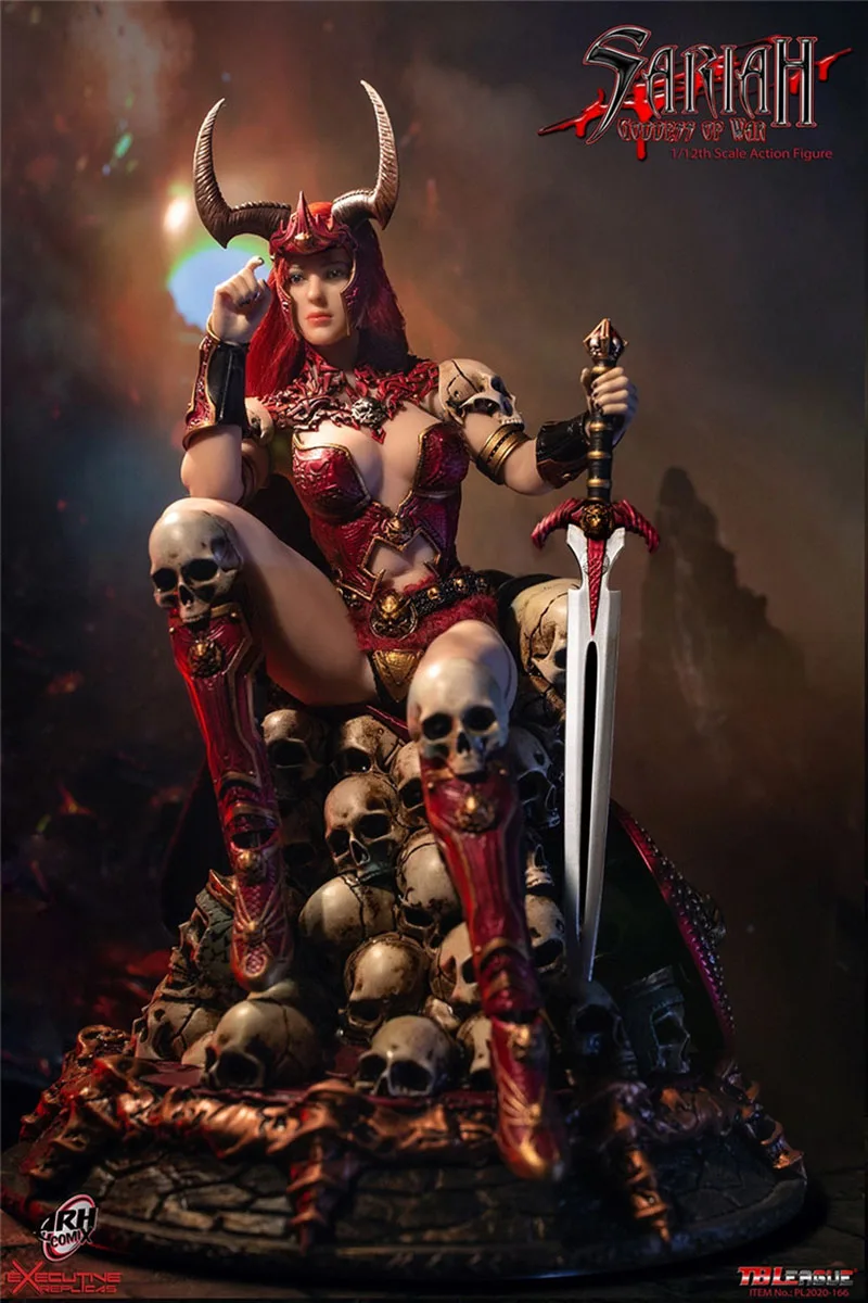 1/12 Tbleague PL2020-166 Saria Goddess of War 6" Full Set Action Figure Doll
1/12 Tbleague PL2020-166 Saria Goddess of War 6" Full Set Action Figure Doll