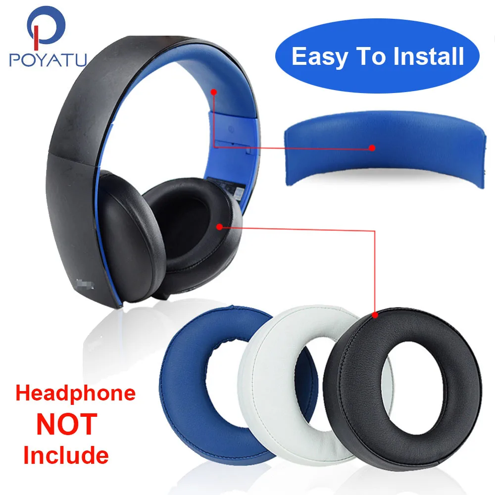 POYATU CECHYA-0083 Earpads Headphone Ea Pads For SONY Gold Wireless PS3 PS4 7.1 Virtual Surround Headset Earpads Earmuff Cushion
POYATU CECHYA-0083 Earpads Headphone Ea Pads For SONY Gold Wireless PS3 PS4 7.1 Virtual Surround Headset Earpads Earmuff Cushion
