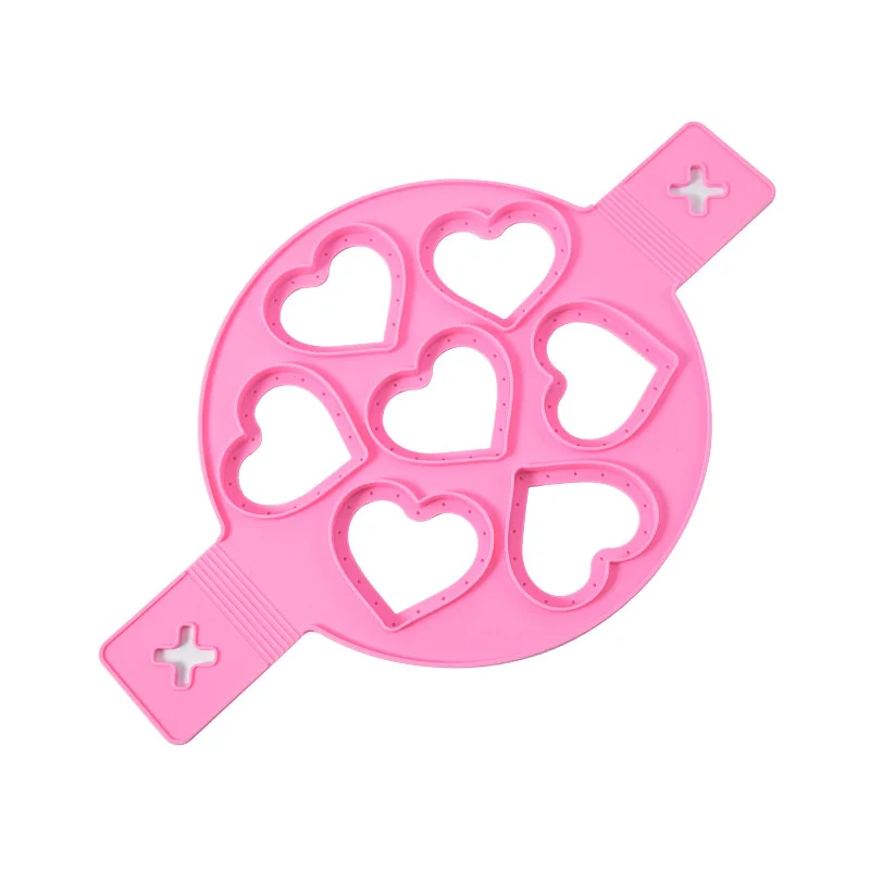 Silicone 7-connected heart-shaped egg fryer pancake mould 7-hole egg fryer heart-shaped 7-hole DIY egg fryer
Silicone 7-connected heart-shaped egg fryer pancake mould 7-hole egg fryer heart-shaped 7-hole DIY egg fryer